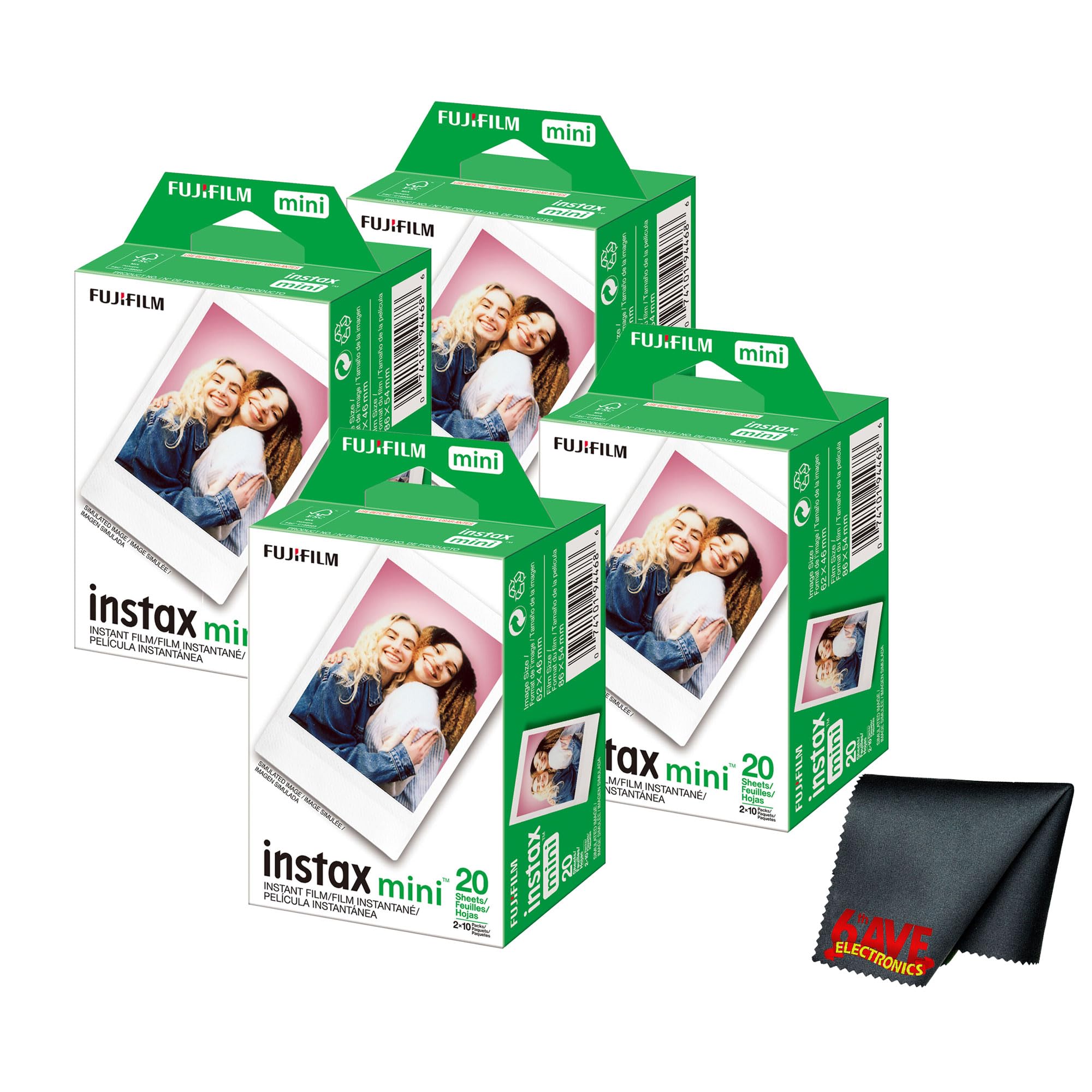 Amazon.com : Fujifilm Instax Mini Instant Camera Film (80 Photo